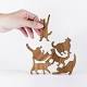 Wooden Cat Stacking Game is Like Playing Jenga, But With a Pile of Kitties